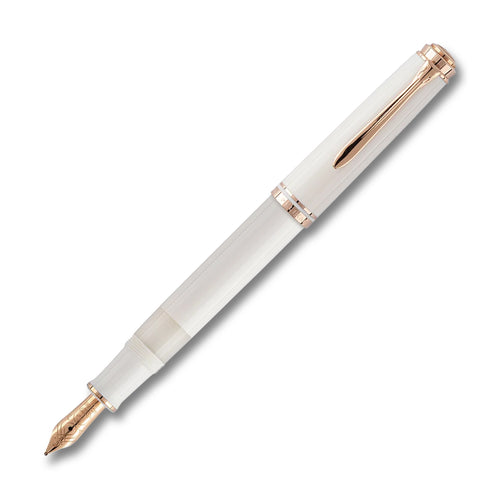 Pelikan Souverän M600 White & Rose Gold Special Edition Fountain Pen