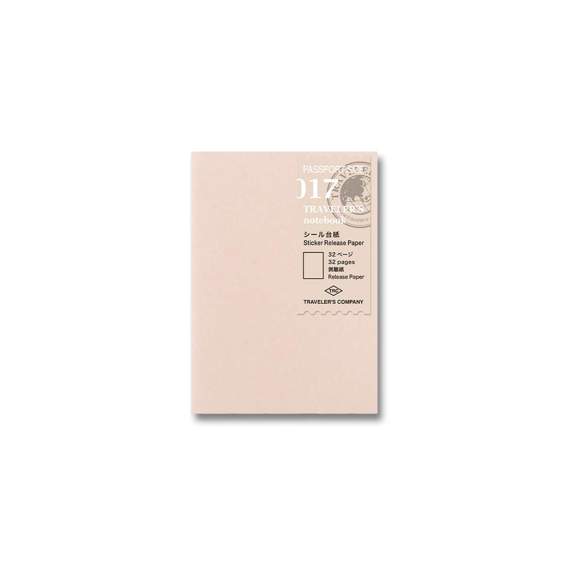 Traveler's Company Notebook Refill Passport Size 017 Sticker Release ...