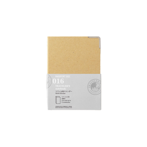 Traveler's Notebook Accessory Passport Size 016 Refill Binder