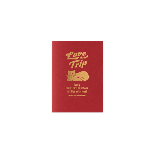 Notebook Refill LOVE AND TRIP Passport Size