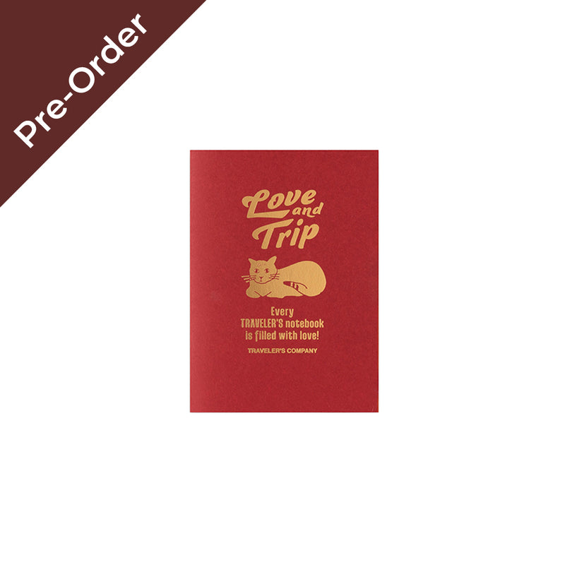 Notebook Refill LOVE AND TRIP Passport Size