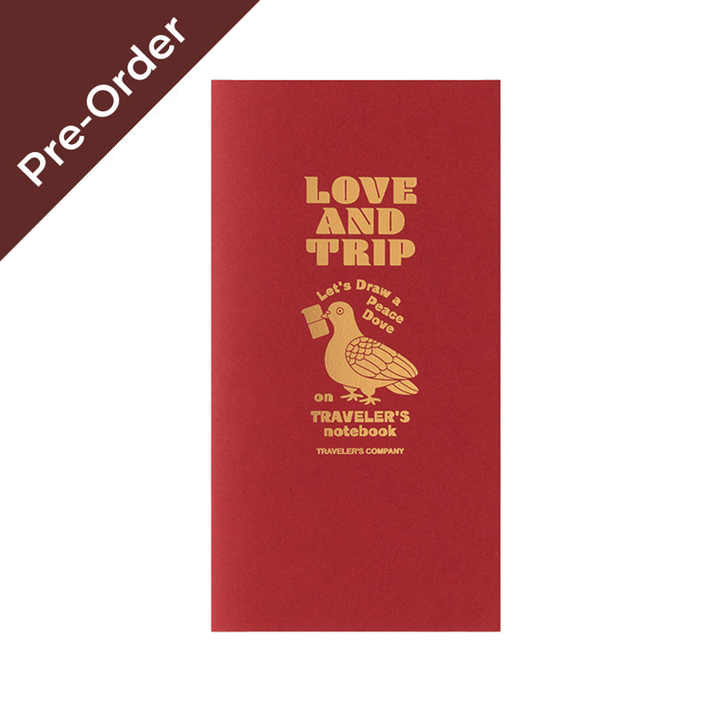 Notebook Refill LOVE AND TRIP Regular Size