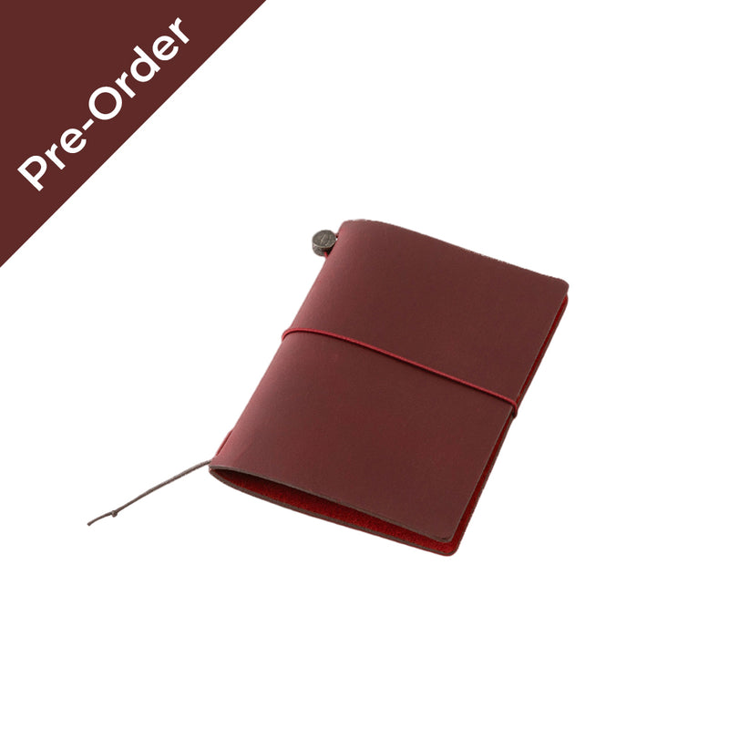Traveler’s Notebook LOVE AND TRIP Passport Size Red