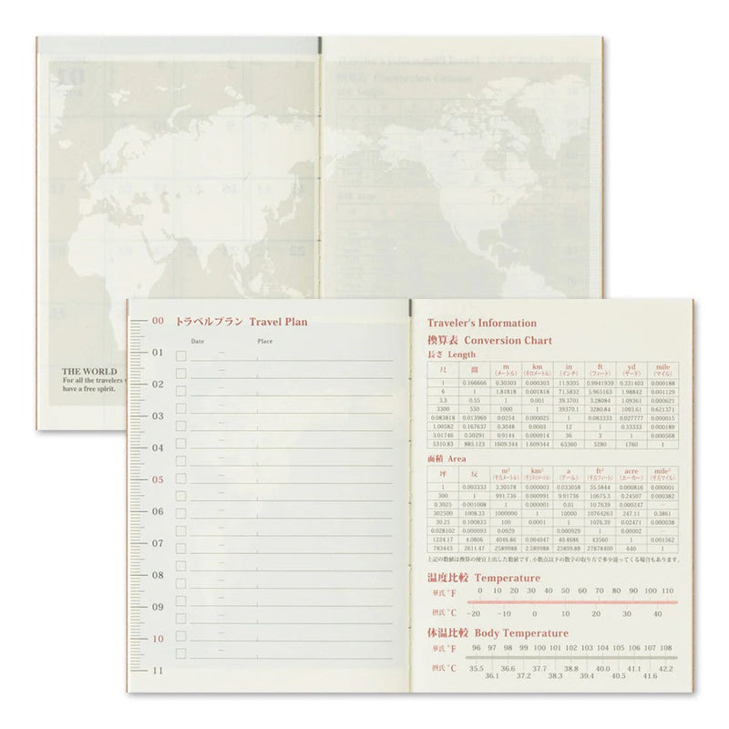 Notebook Refill Passport Size 2026 Monthly Diary