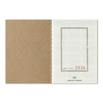 Notebook Refill Passport Size 2026 Weekly Diary