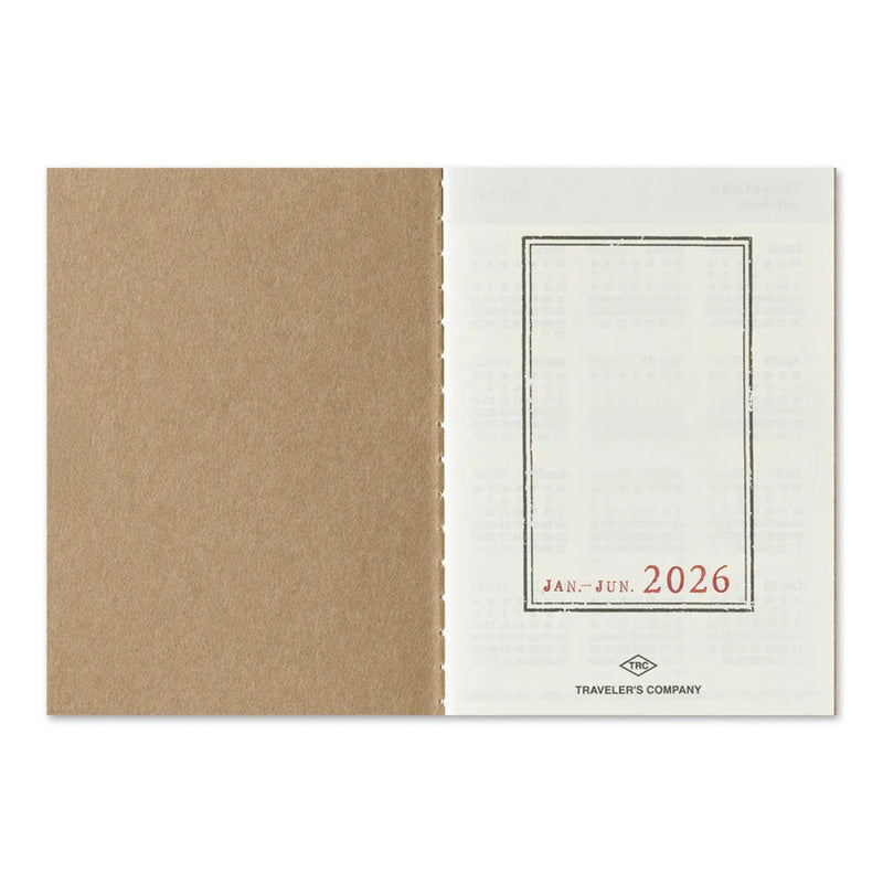 Notebook Refill Passport Size 2026 Weekly Diary