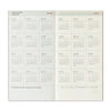 Traveler’s Company Notebook Refill Regular Size 2026 Diary Weekly + Memo