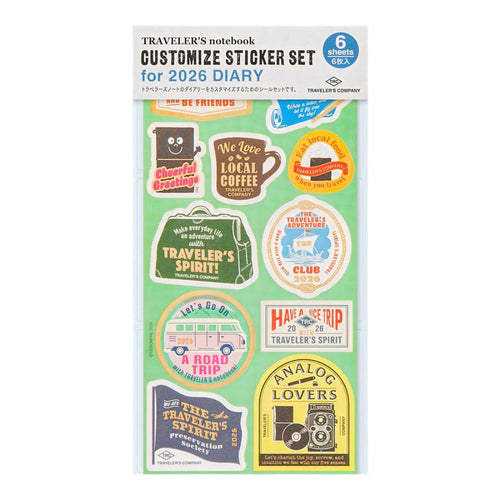Travelers Company 2026 Sticker Set