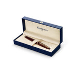 Waterman Carène Marine Amber Gold Trim Fountain Pen