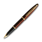 Waterman Carène Marine Amber Gold Trim Fountain Pen