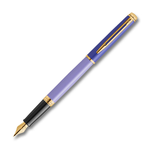 Waterman Hémisphère Colour Blocking Purple Fountain Pen