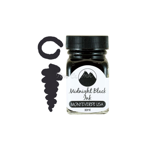 Monteverde Bottled Ink Midnight Black