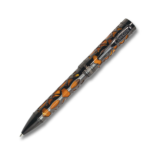 Conklin Endura Deco Crest Orange Ballpoint Pen