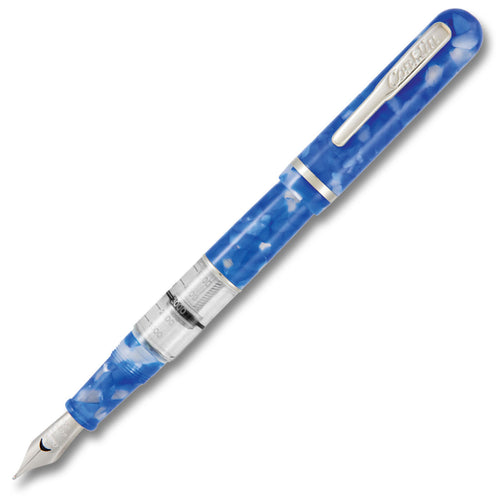 Conklin Heritage Word Gauge Blue Fountain Pen
