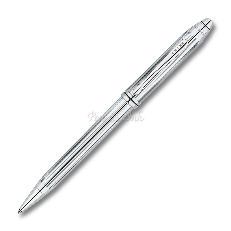 Townsend Lustrous Chrome Ballpoint Pen – Pen Ink Australia