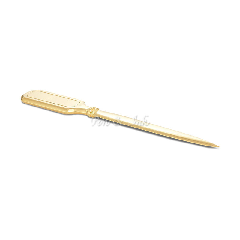 El Casco 23k Gold-Plated Letter Opener