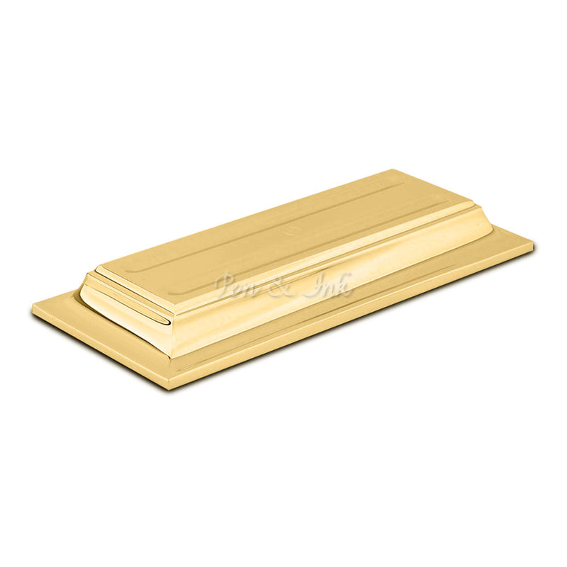 El Casco 23k Gold-Plated Horizontal Double Pen Holder