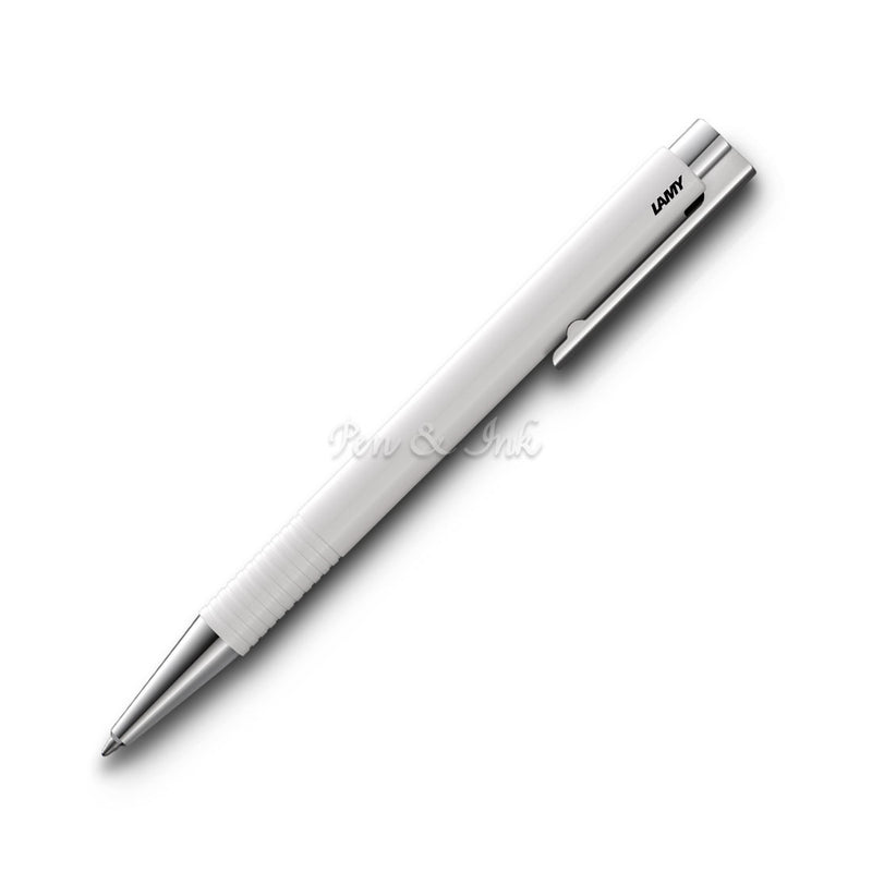 LAMY Logo Plus White Ballpoint Pen