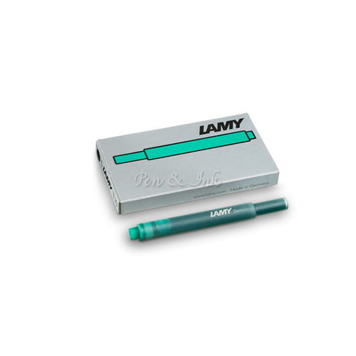 LAMY T10 Green Ink Cartridges