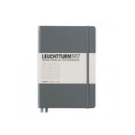 Leuchtturm A5 Hard Cover Ruled Anthracite