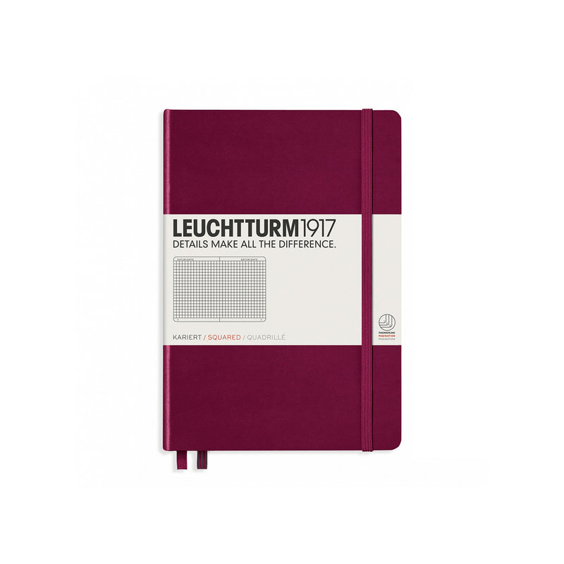 Leuchtturm1917 Pocket Hard Cover Squared Notebook Pink