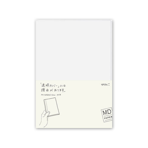 Midori MD Notebook Cover A5 - Clear Vinyl