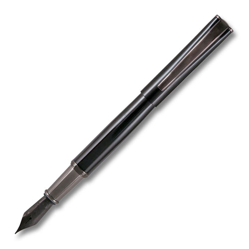 Monteverde Impressa Black Gunmetal Trim Fountain Pen