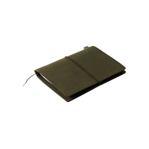 Traveler's Notebook Starter Kit Passport Size Olive