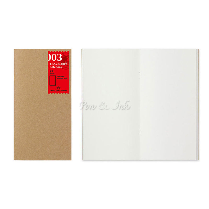 Notebook Refill Regular Size 003 Blank