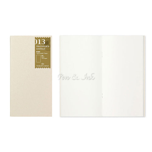 Midori Traveler’s Company Traveler’s Notebook Refill Regular Size 013 Lightweight Paper