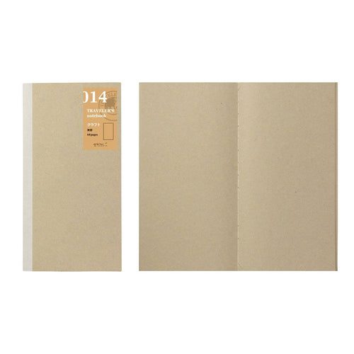 Midori Traveler’s Company Traveler’s Notebook Refill Regular Size 014 Kraft Paper