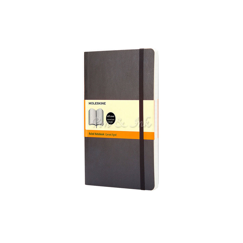 Moleskine Classic Soft Cover Pocket Ruled Black Notebook