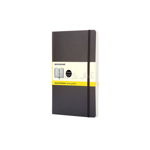 Moleskine Classic Soft Cover Pocket Squared Black Notebook