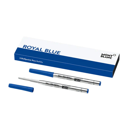 Montblanc 2 Ballpoint Refills - Royal Blue
