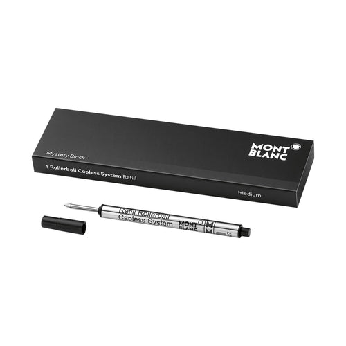 Montblanc Rollerball Capless System Refill - Mystery Black