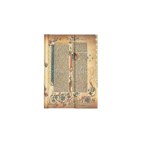 Paperblanks Gutenberg Bible Parabole Midi Wrap Lined Journal