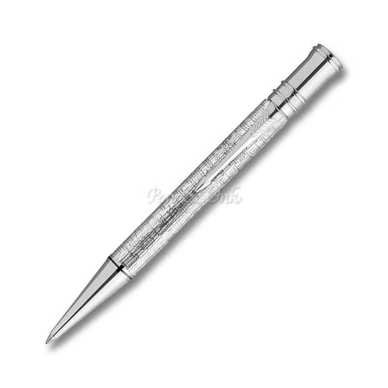 Duofold Presidential Sterling Silver Esparto Ballpoint Pen