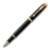 Parker IM Black Gold Trim Fountain Pen