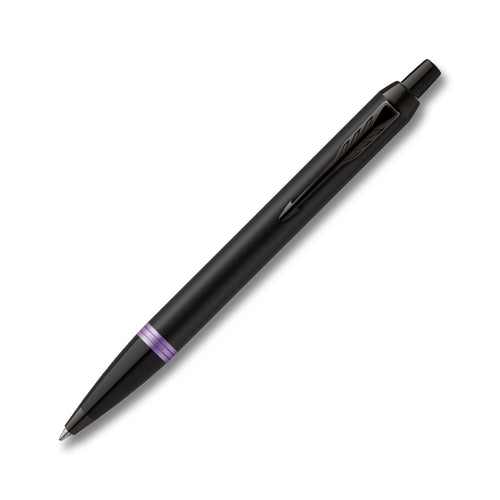 Parker IM Vibrant Rings Amethyst Purple Ballpoint Pen