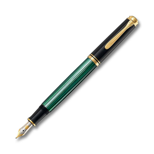 Pelikan Souverän M400 Black Green Fountain Pen