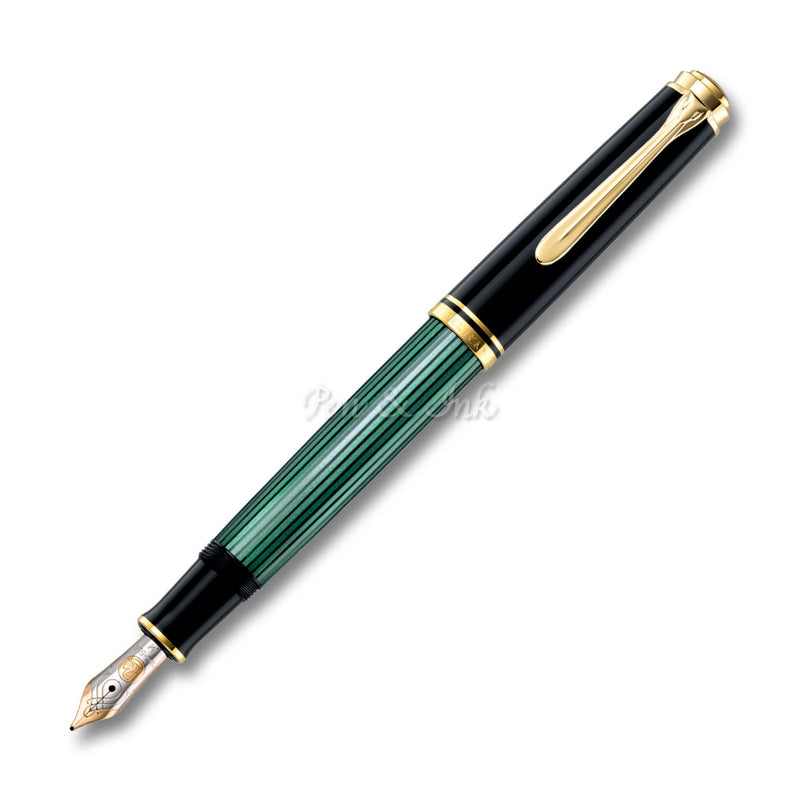 Pelikan Souverän M600 Black Green Fountain Pen