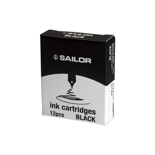 Sailor Fountain Pen Black Ink Cartridges