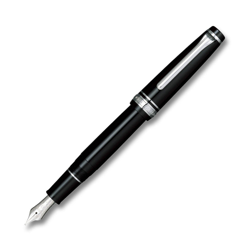 Sailor Pro Gear Slim Black Rhodium Trim Fountain Pen