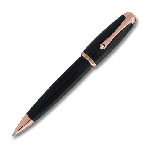 Monteverde Super Mega Carbon Fiber Rose Gold Ballpoint Pen