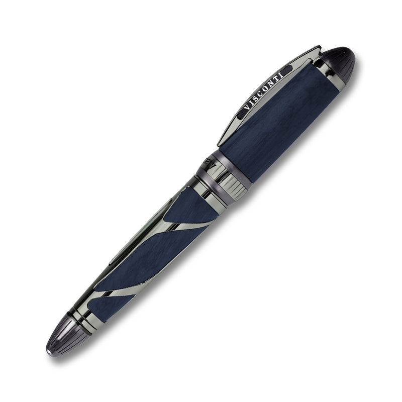 Visconti Torpedo Cobalt Blue with Ruthenium Trims Limited Edition Fountain Pen