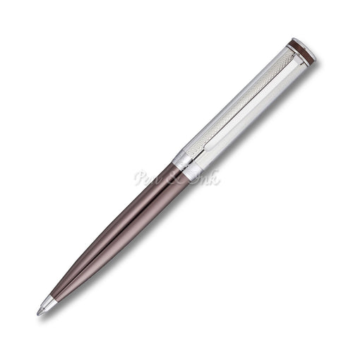 Waldmann Edelfeder Sterling Silver Chocolate Ballpoint Pen