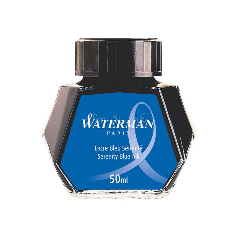 Waterman Bottled Ink Serenity Blue
