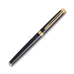 Waterman Hémisphère Black Lacquer Gold Trim Fountain Pen