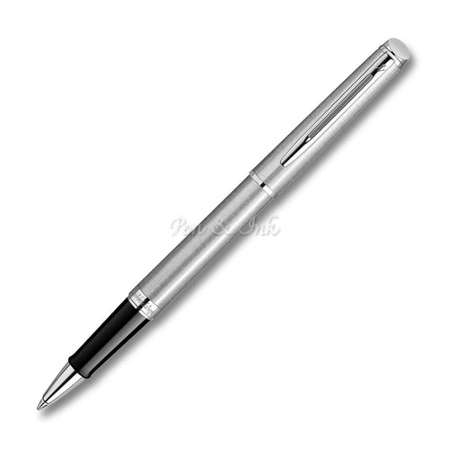 Waterman Hémisphère Stainless Steel Chrome Trim Rollerball Pen